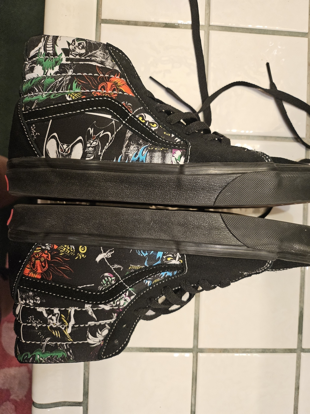 Vans x Disney 100th Anniversary Villains Sk8-Hi High Top Sneakers Women’s 9.5